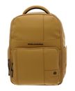 PIQUADRO Wollem Rubber Travel Backpack 14" Giallo