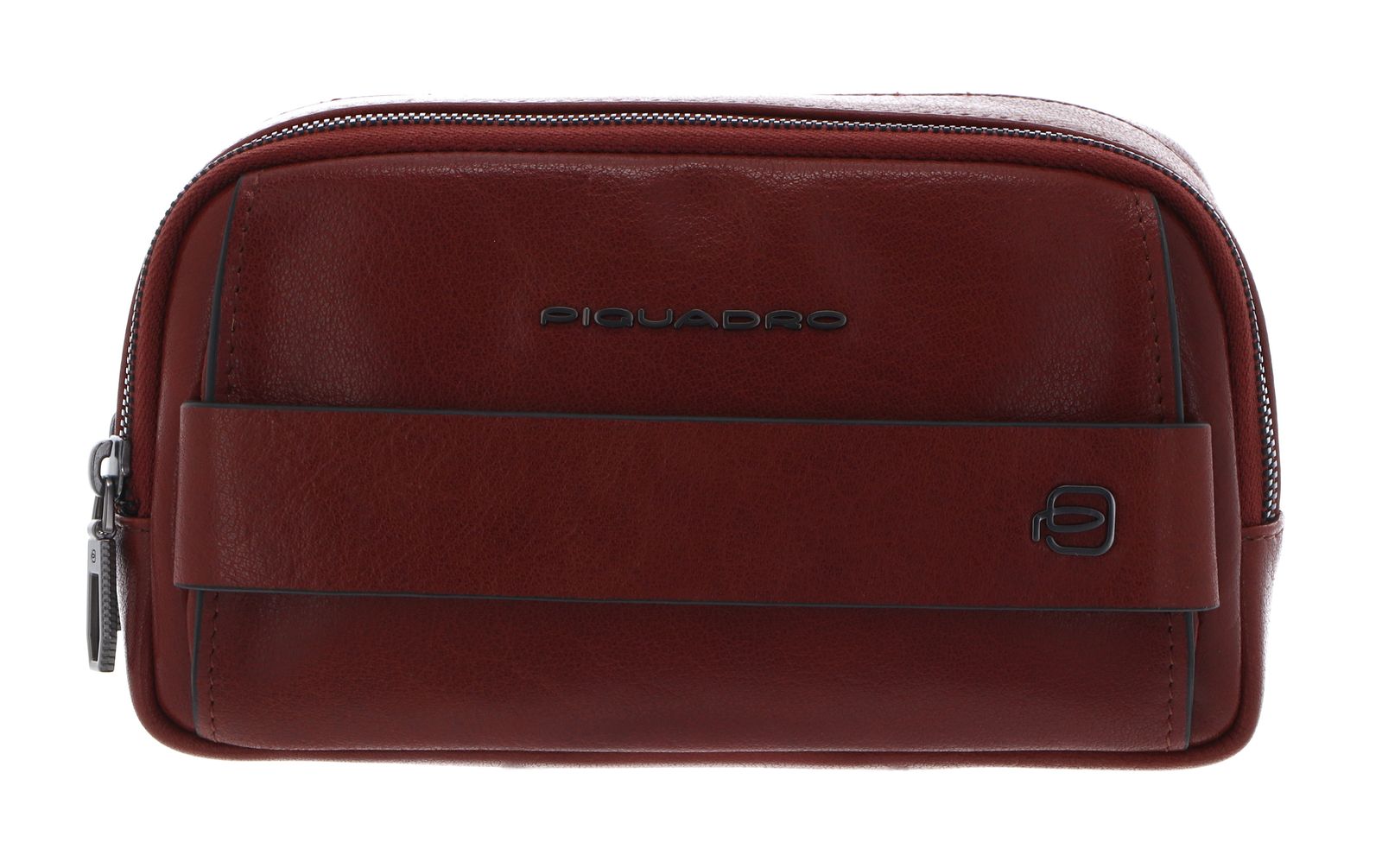 PIQUADRO Solm Leather Clutch Cuoio