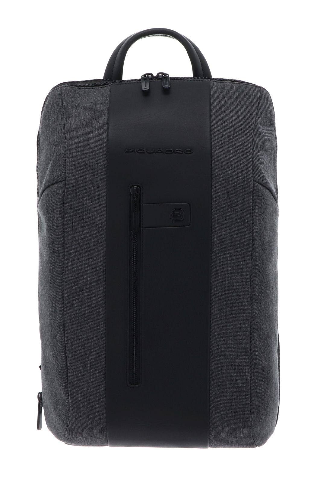 PIQUADRO Brief2 Slim Expandable Backpack M Grigio / Nero