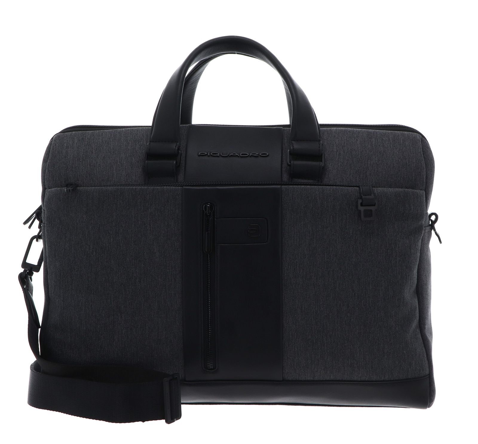 PIQUADRO Brief2 Computer Portfolio Briefcase Grigio / Nero