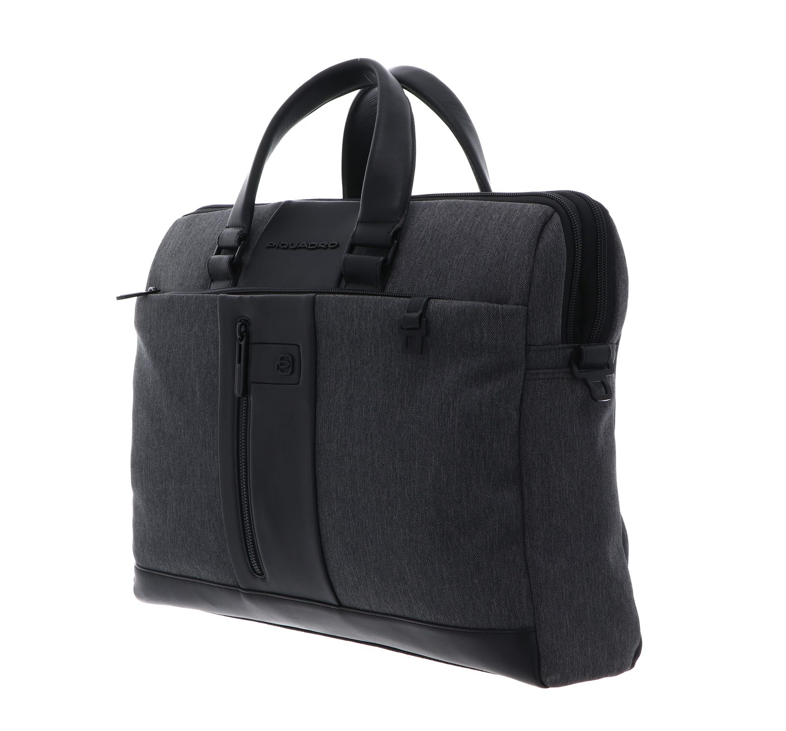PIQUADRO Brief2 Computer Portfolio Briefcase Grigio / Nero PIQUADRO Brief2 Computer Portfolio Briefcase Grigio / Nero