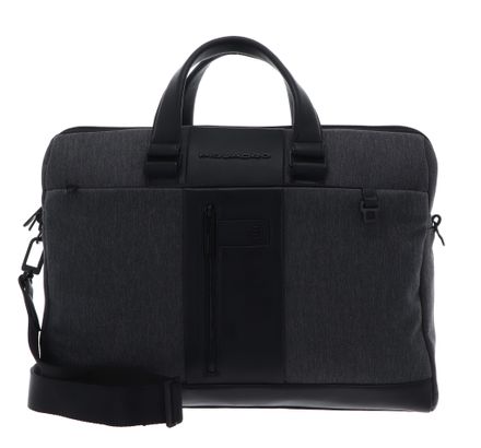 PIQUADRO Brief2 Computer Portfolio Briefcase Grigio / Nero PIQUADRO Brief2 Computer Portfolio Briefcase Grigio / Nero