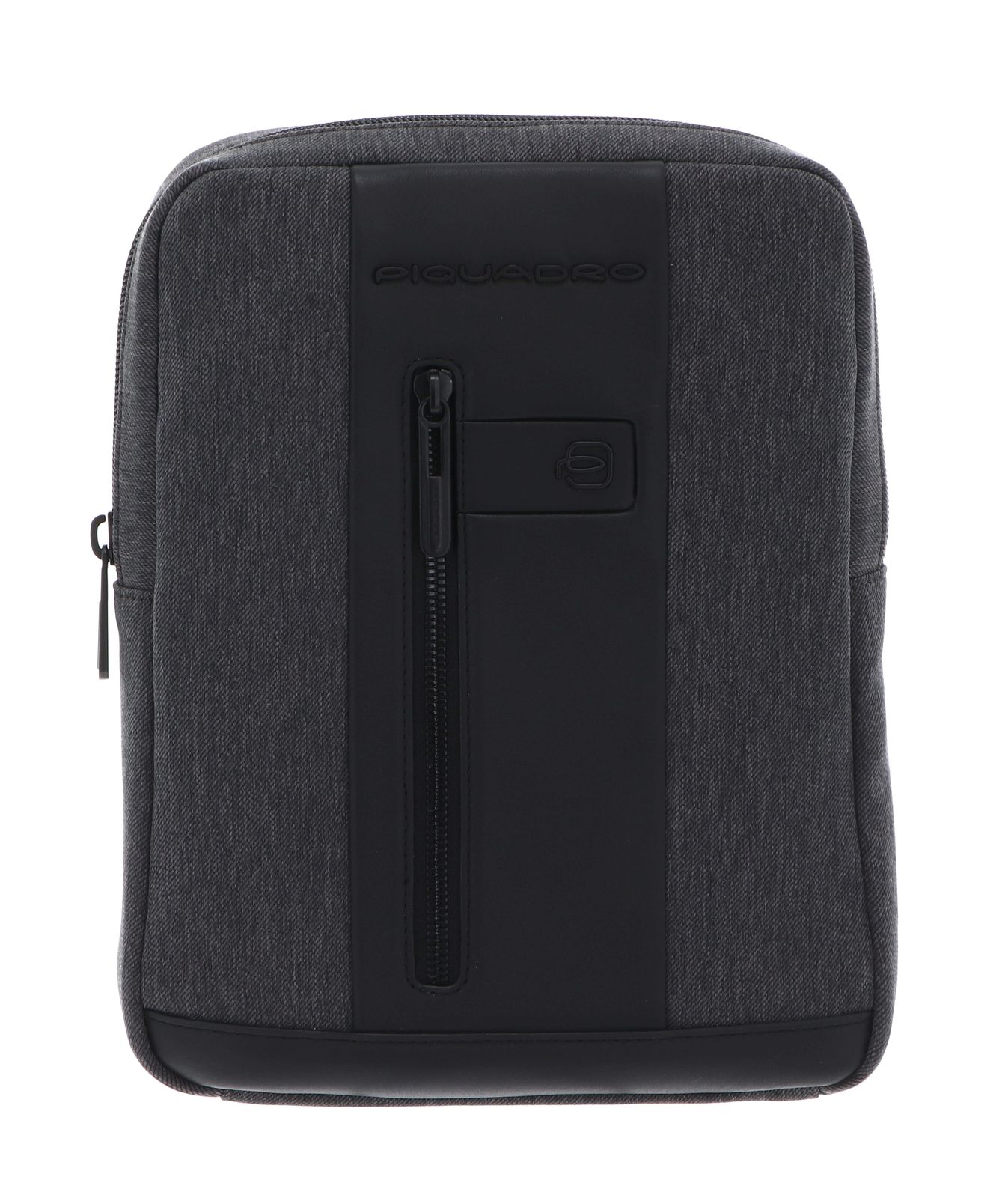 PIQUADRO Brief Crossbody Bag Grigio / Nero