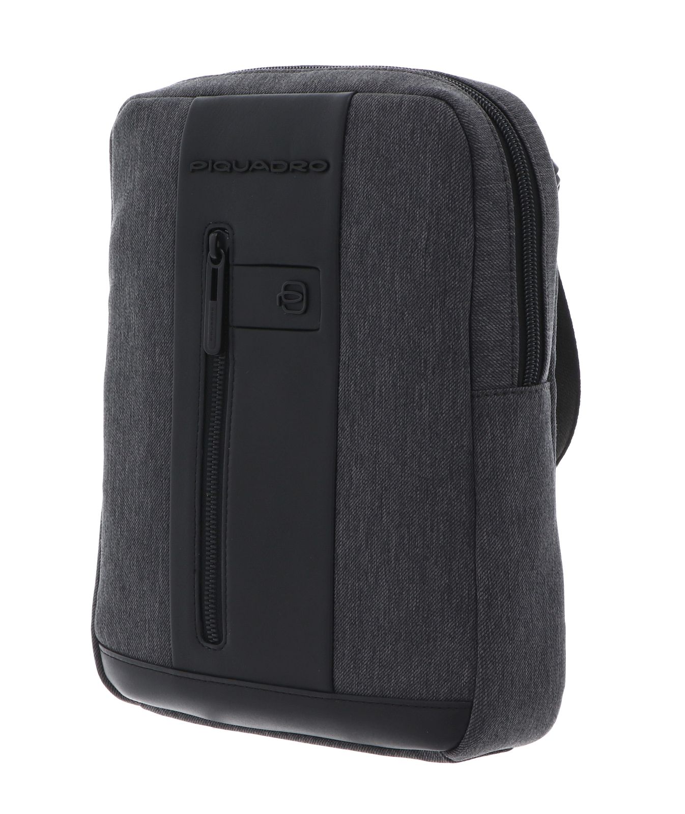 PIQUADRO Brief Crossbody Bag Grigio / Nero PIQUADRO Brief Crossbody Bag Grigio / Nero