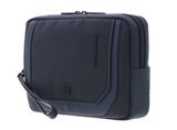PIQUADRO Lyss Mens Clutch Blu PIQUADRO Lyss Mens Clutch Blu