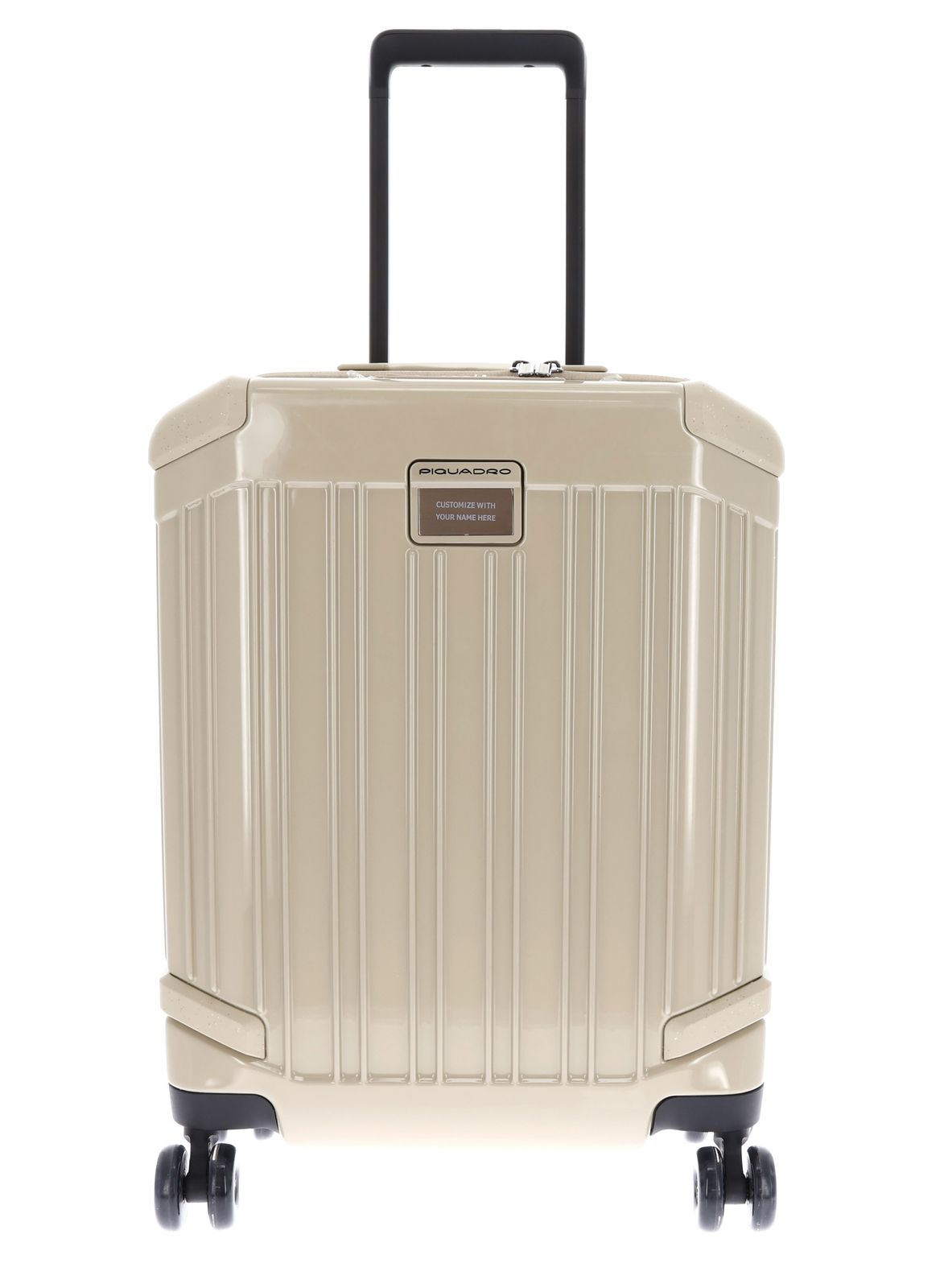 PIQUADRO Pop Cabin Trolley 4 Wheels S Beige PIQUADRO Pop Cabin Trolley 4 Wheels S Beige