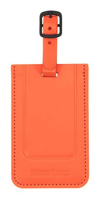 Samsonite TA Revolution Rectangle Luggage Tag Set Orange