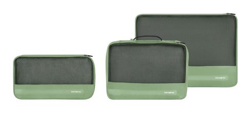 Samsonite TA Revolution Set of 3 Packing Cubes Sage