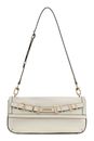 GUESS Dovie Flap Shoulder Bag Cream White