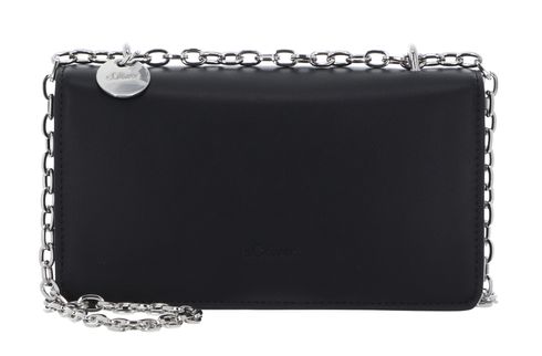 s.Oliver Flap Bag Grey / Black