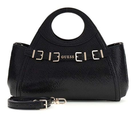 GUESS Dovie Girlfriend Satchel S Black