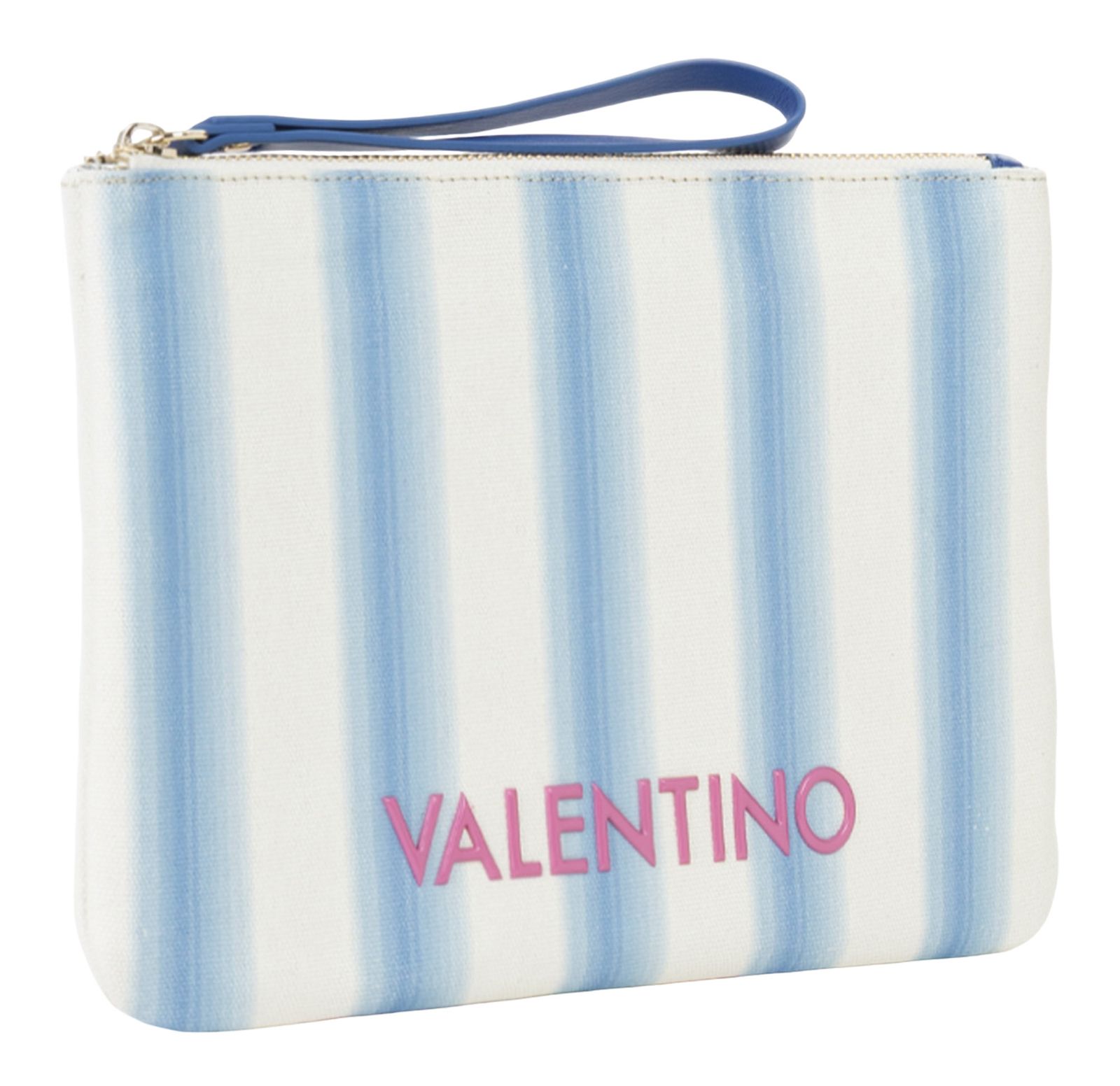 VALENTINO Donna Soft Cosmetic Case Blu / Multicolor VALENTINO Donna Soft Cosmetic Case Blu / Multicolor