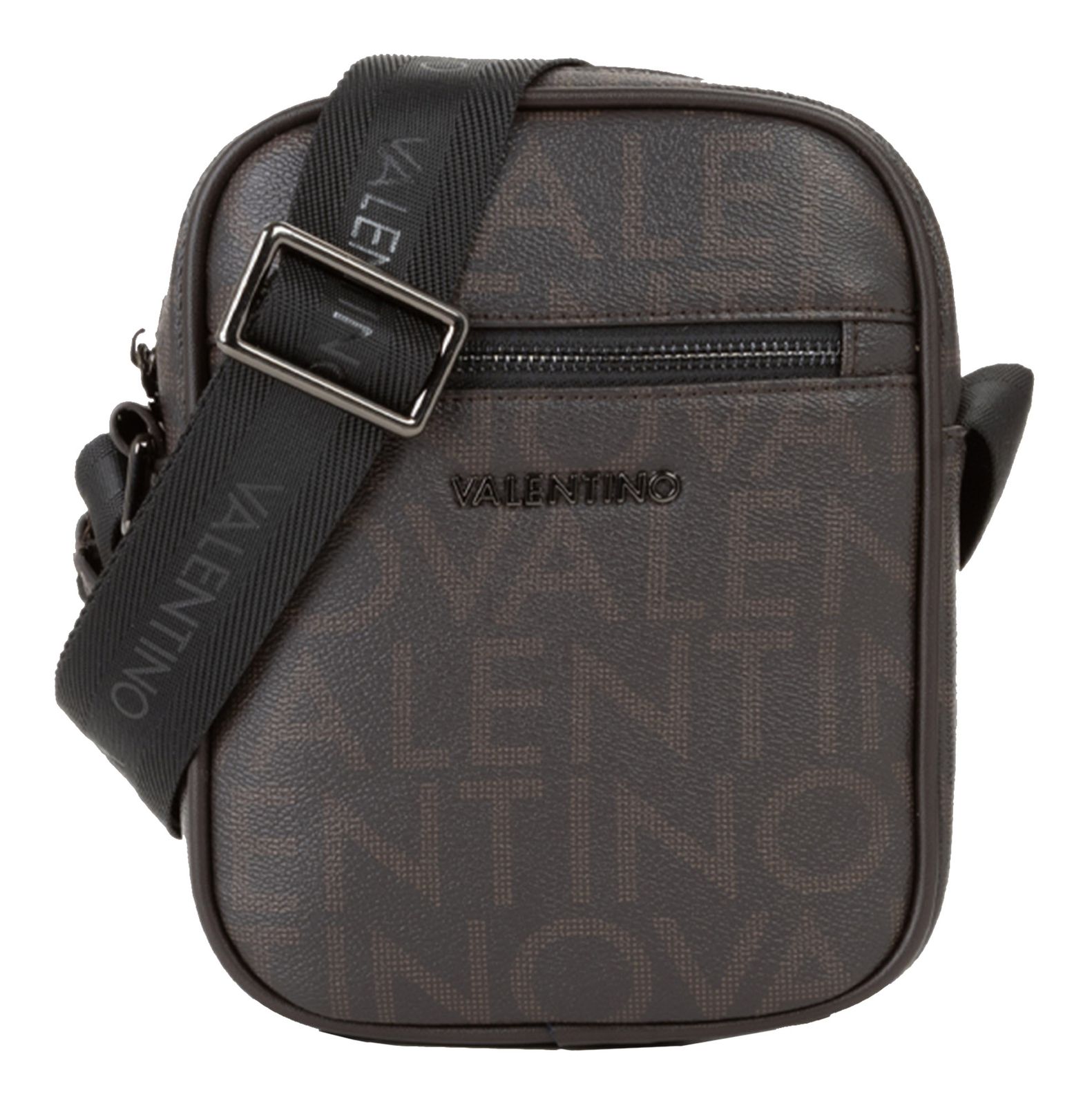 VALENTINO King Crossbody Bag Moro / Naturale