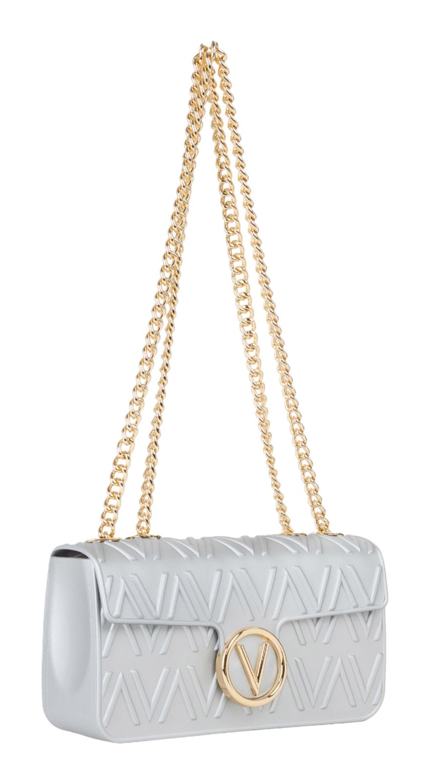 VALENTINO Bubble Flap Bag Argento VALENTINO Bubble Flap Bag Argento