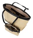 VALENTINO Maiam Shopping Bag Naturale / Nero