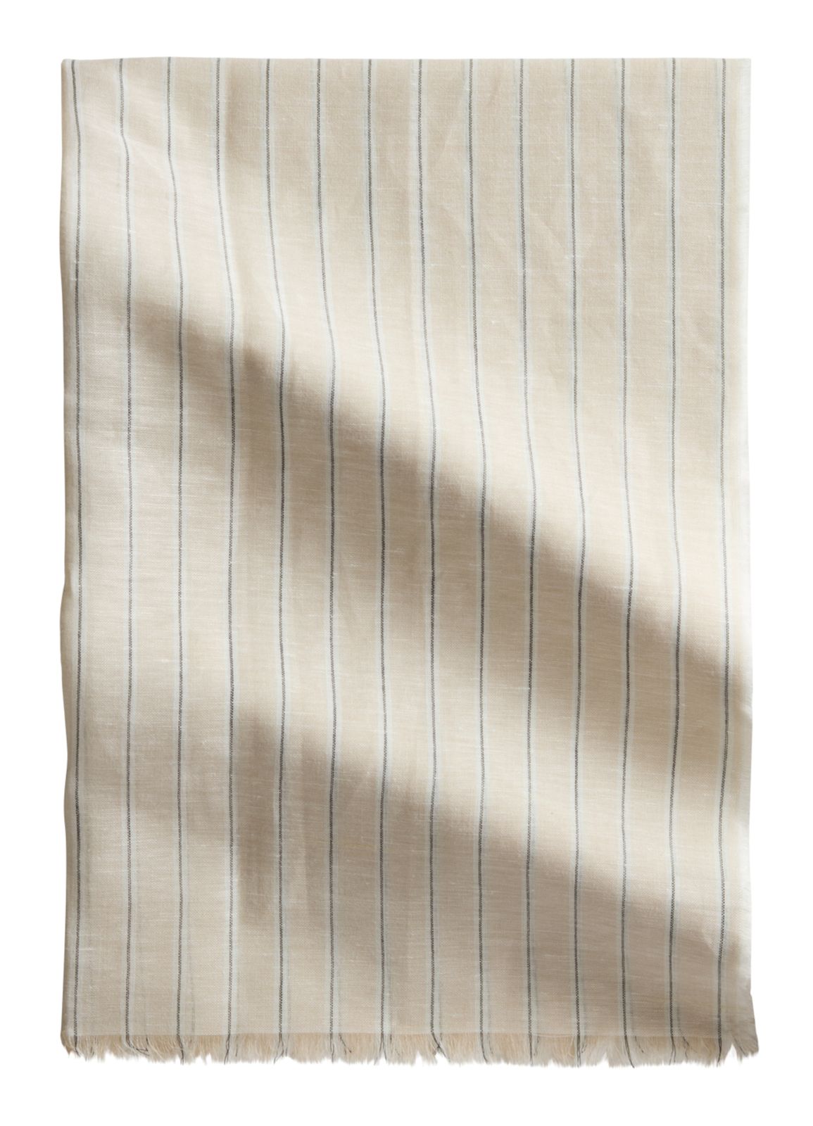 Marc O'Polo Woven Scarf Medium Beige Multi