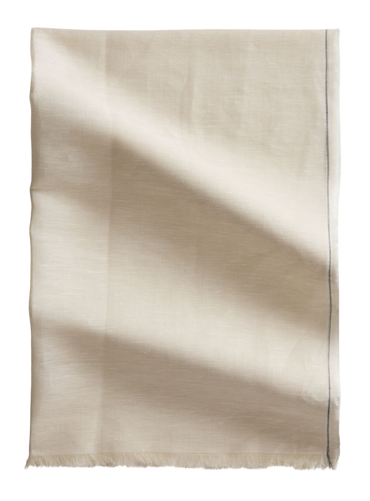 Marc O'Polo Woven Scarf Grey Silk