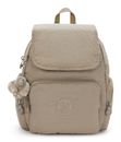 kipling Basic City Zip Backpack S Soft Taupe kipling Basic City Zip Backpack S Soft Taupe