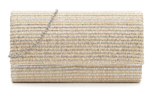 Tamaris Amalia Woven Crossbody Bag Silver