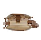 LACOSTE Heritage Canvas Tote Bag S Natural Tan