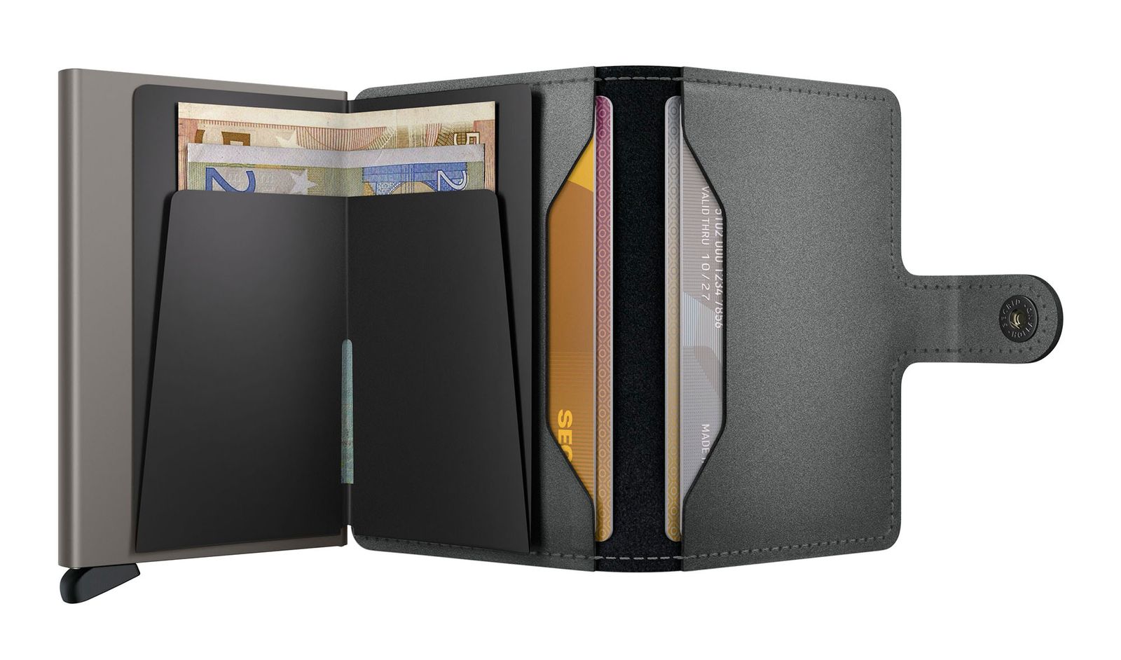 Secrid Miniwallet Matte Satin Steel Secrid Miniwallet Matte Satin Steel