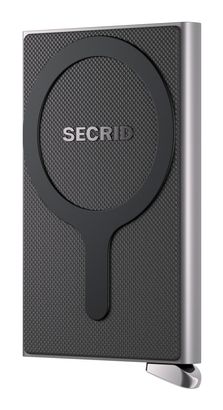 Secrid Premium Cardprotector+ Fluted For MagSafe Silver
