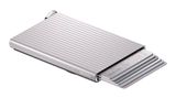 Secrid Premium Cardprotector+ Fluted For MagSafe Silver