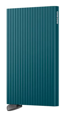 Secrid Premium Cardprotector+ Fluted Teal Secrid Premium Cardprotector+ Fluted Teal