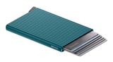 Secrid Premium Cardprotector+ Fluted Teal Secrid Premium Cardprotector+ Fluted Teal