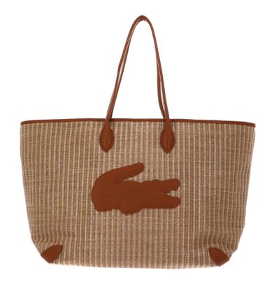 LACOSTE Summer Pack Shopping Bag Natural Tan