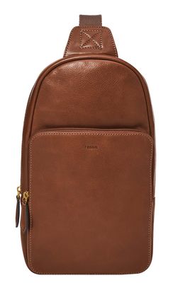 FOSSIL Finn Sling Bag Brown