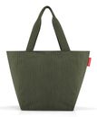 reisenthel Shopper M Cord Dark Matcha
