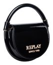 REPLAY Handbag Shiny Black