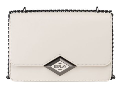 REPLAY Crossbody Bag White Smoke REPLAY Crossbody Bag White Smoke