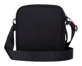 REPLAY Reporter Bag Black + Dark Olive + Turkish Coffee