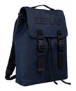 REPLAY Flap Backpack Night Denim