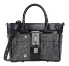 REPLAY Handbag Washed Black + Black