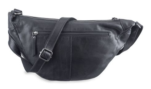 GREENBURRY Colombiana Half-Moon Bag Black