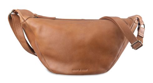 GREENBURRY Colombiana Half-Moon Bag Nougat