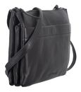 GREENBURRY Colombiana RV Shoulderbag 3 Zip M Black GREENBURRY Colombiana RV Shoulderbag 3 Zip M Black