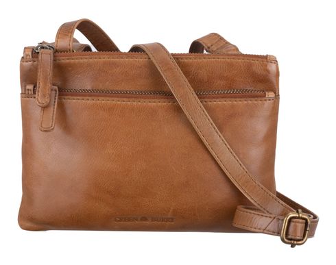 GREENBURRY Colombiana RV Shoulderbag 3 Zip S Nougat