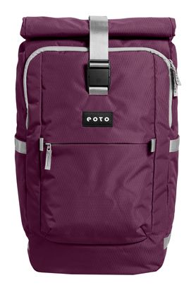 eoto Tall41 Rolltop Backpack Wine Red eoto Tall41 Rolltop Backpack Wine Red