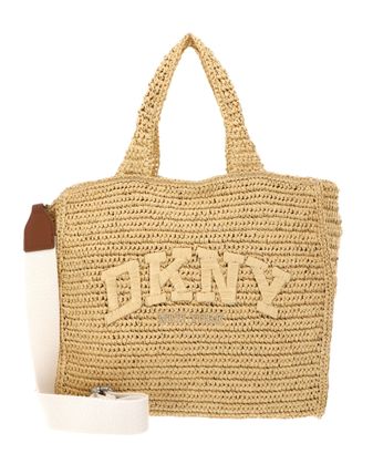 DKNY Hadlee Tote Bag M Natural / Saddle