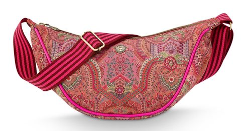 Pip Studio Freya Half Moon Cross Body Bag Red
