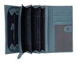 The Chesterfield Brand Valetta Ladies Wallet Skyblue The Chesterfield Brand Valetta Ladies Wallet Skyblue