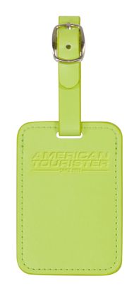 American Tourister Luggage Tag 2x Light Lime