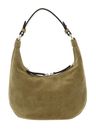 abro Leather Suede Hobo Bag Nana Mini Mud