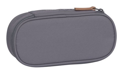 BECKMANN Sport Oval Pencil Case Steel Grey
