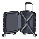 American Tourister Flashline Spinner Underseater Removable Wheels Shadow Black
