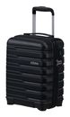 American Tourister Flashline Spinner Underseater Removable Wheels Shadow Black